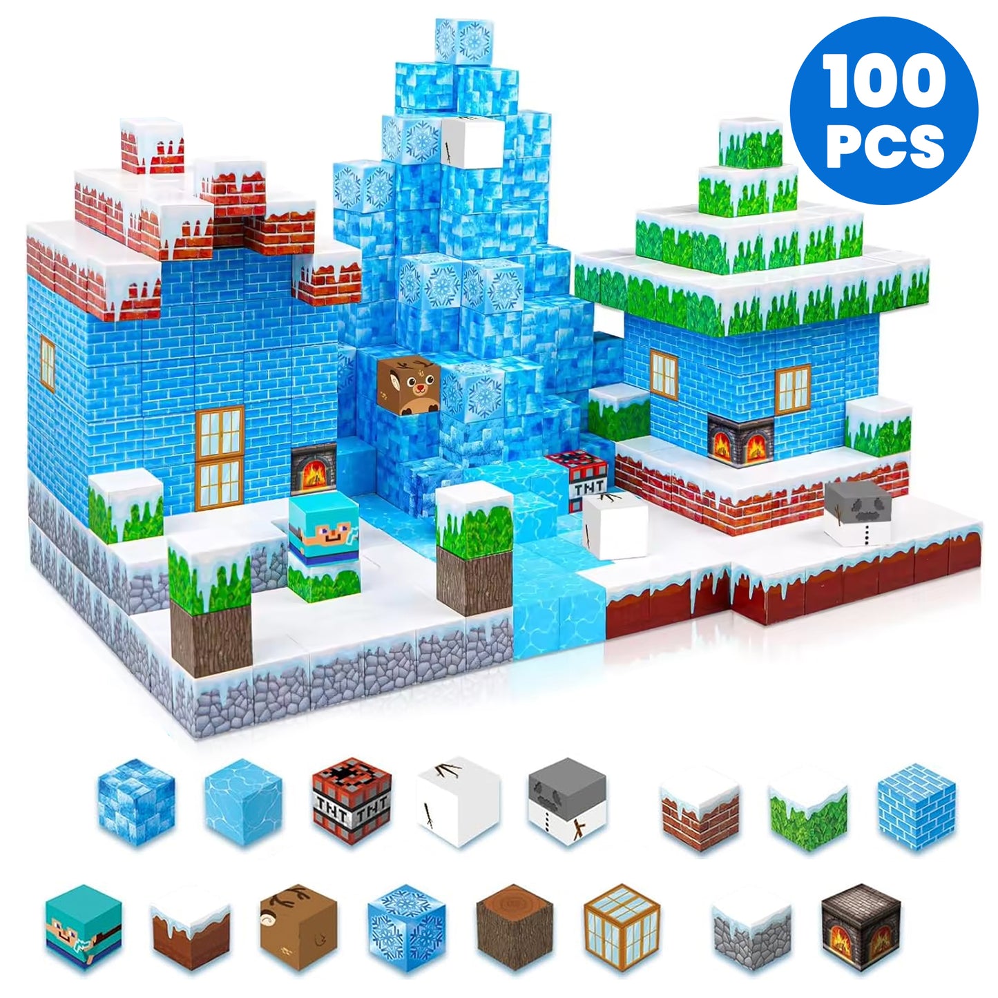 Magnetic Creative Builder Blocks