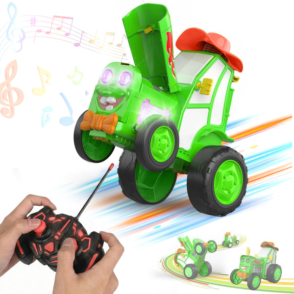 Jumping Tractor Toy
