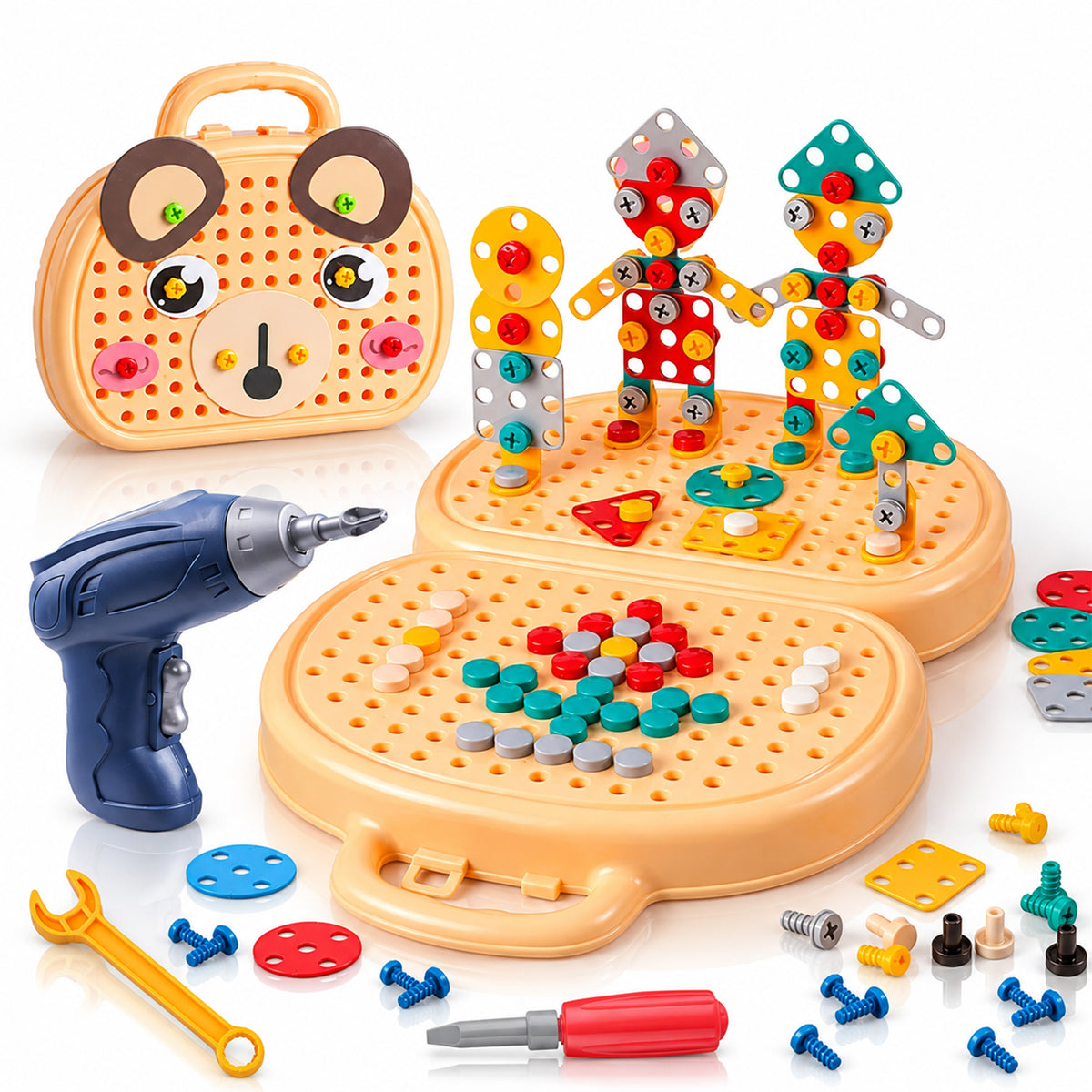 203-Piece Toolbox Drill Puzzle Set by Kidology, view 22