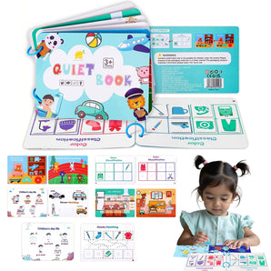Montessori Quiet Book Pack of 3