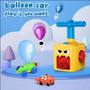 Balloon Launcher Car Toy Set