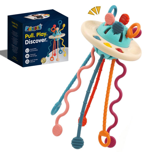 Silicone Pulling String Toy