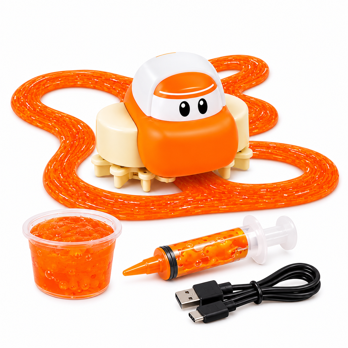DIY Slime Track Car