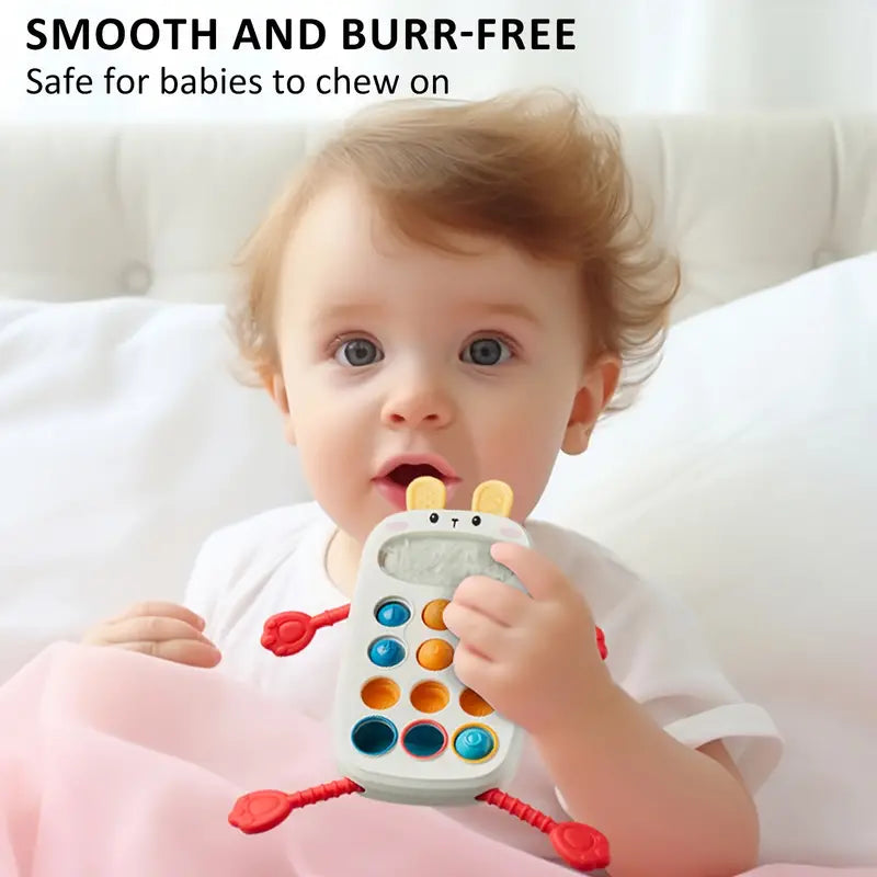 Kids Realistic Phone Pull String Activity Toy