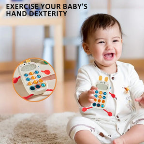 Kids Realistic Phone Pull String Activity Toy