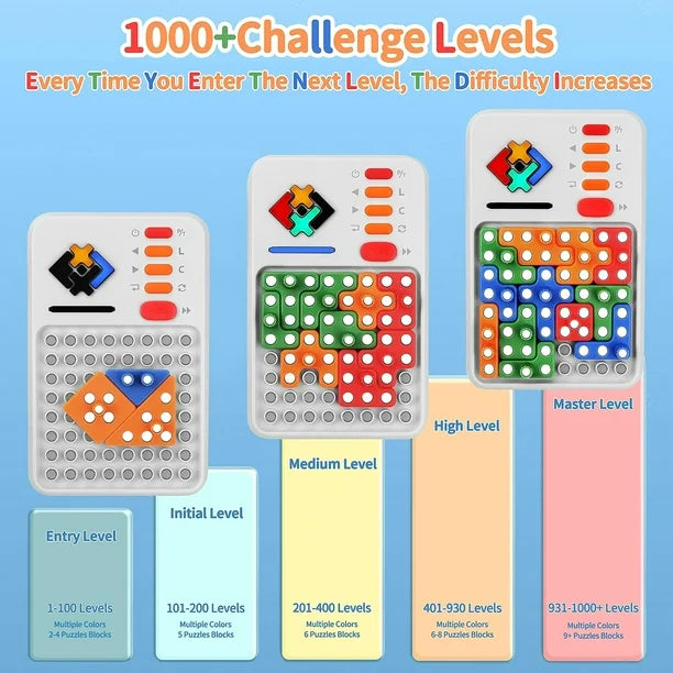 Super Blocks Pattern Matching Puzzle