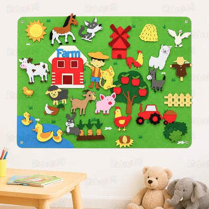 Montessori Felt Story Board Set
