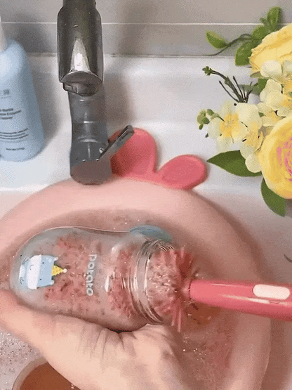 Portable Multifunctional Baby Bottle Brush