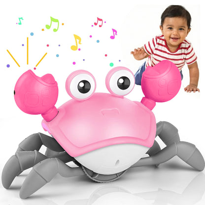 Dancing Musical Crawling Crab Baby Toy