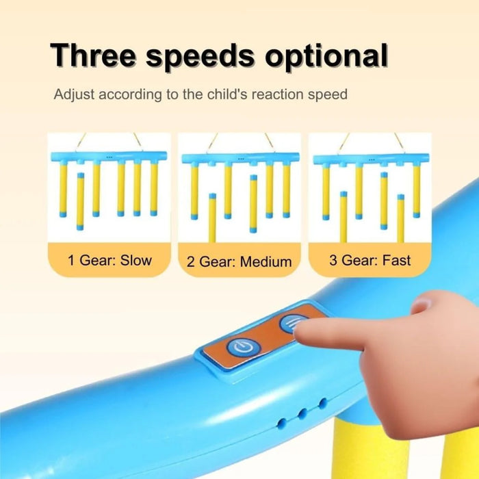 Hook it up. Pick a speed.
