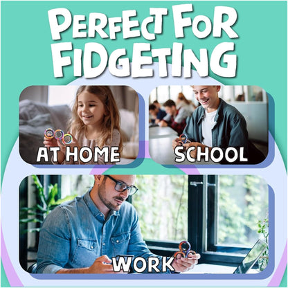 Magnetic Ring Spinner Therapy Toy
