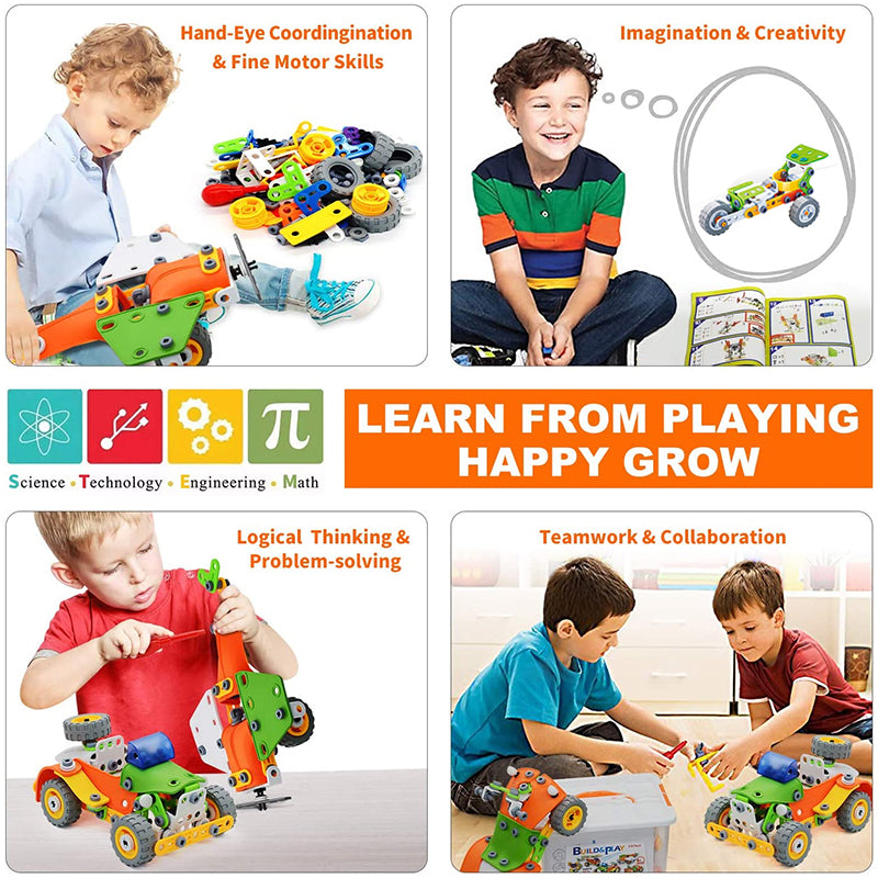DIY Construction Building Blocks Toy Set