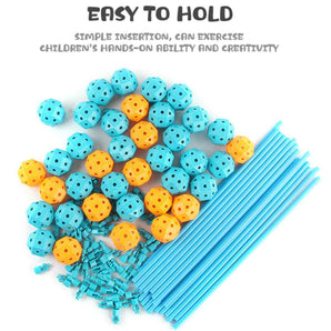 DIY Fight Inserted Tent (128 Pieces)
