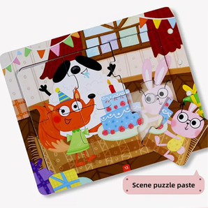 Kids Skill Development Puzzle Busy Book