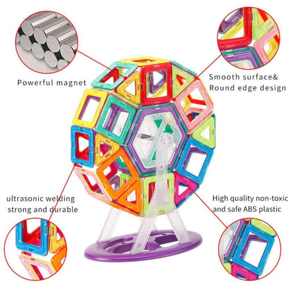Magnetic Chip Building Block Set (66 Pcs)