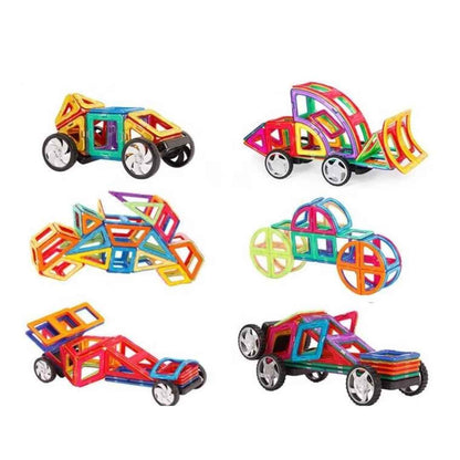 Magnetic Chip Building Block Set (66 Pcs)