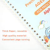 Magic Practice Copybook with pen (4 BOOKS +10 REFILLS) - HelloKidology