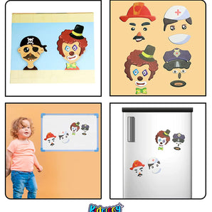 Character Shape Magnetic Puzzle Game - HelloKidology