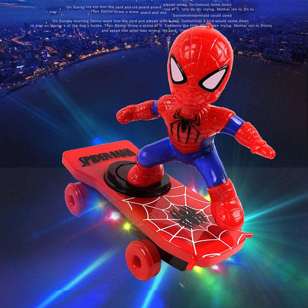 Spider-Man Stunt Scooter & Skateboard